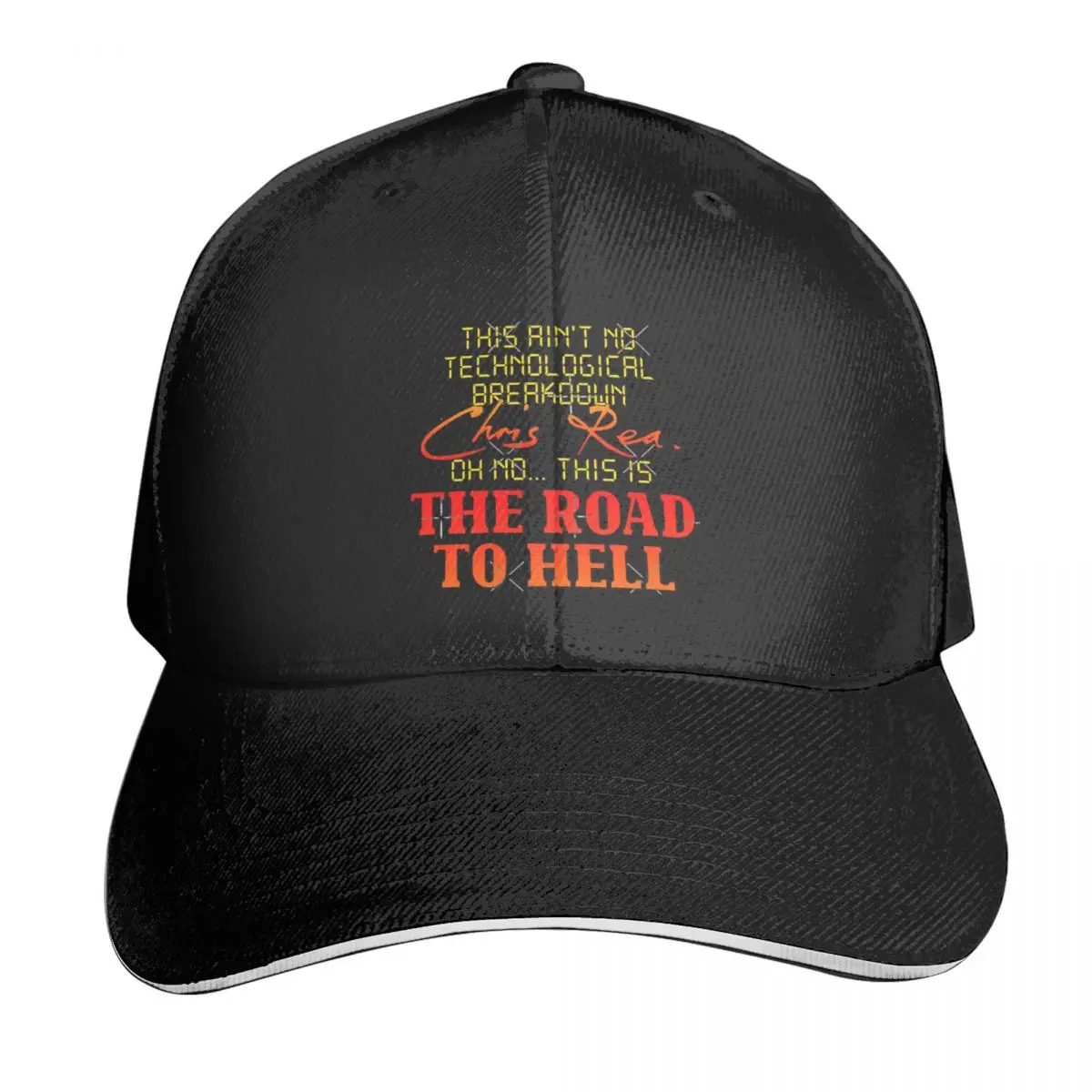 

Chris Rea Road To Hell Casquette, Polyester Cap Trendy Practical For Travel