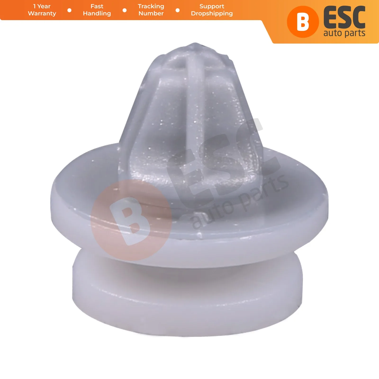 

ESC ECF129 10 Pieces Door Trim Panel Plastic Clips for Renault : 7703077430