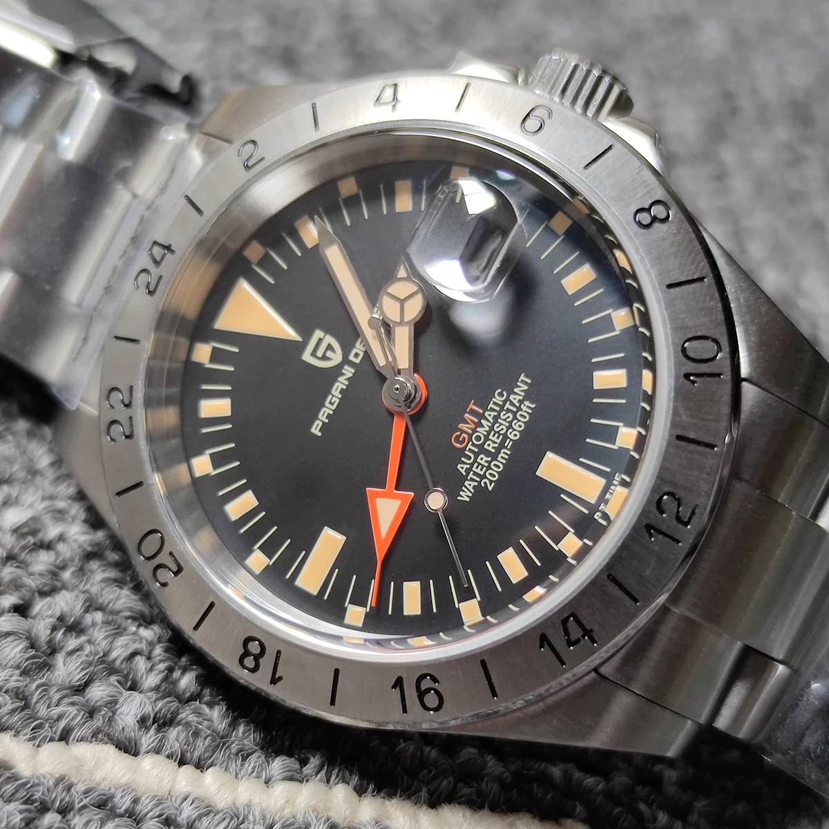 PAGANI Design GMT PD1693 42mm Automatic Men Luxury 