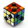 Calvin's Puzzle 3x3x3 Magic Cube Button Cube 3x3 Special-shaped Ring Magic Magic Puzzle Toy Cube Puzzle 3x3 Cube  Toys for Kids 3