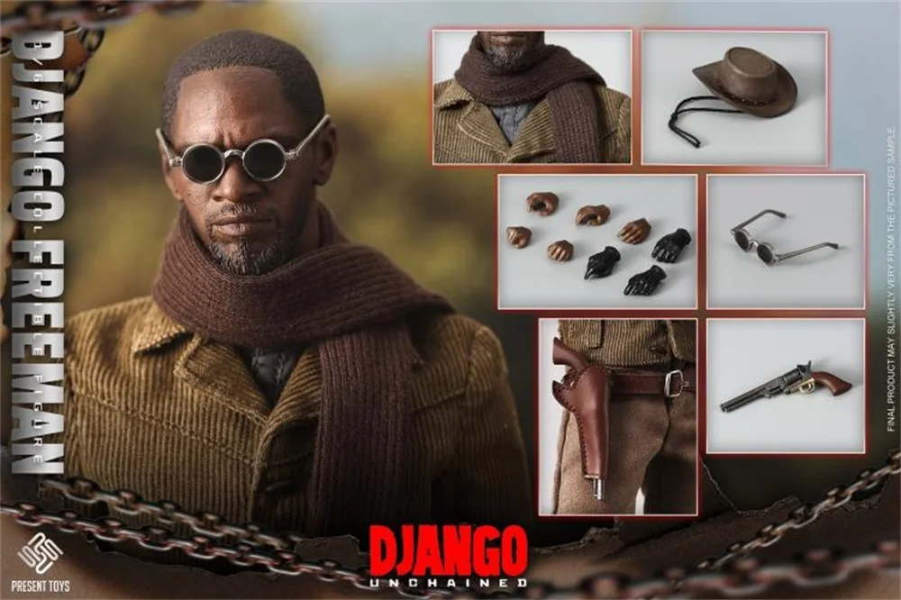 

1/6 настоящие игрушки PT-sp03 US. Фигурка Gunman Django Hunter Jamie Foxx в западном ковбойском стиле, модель 12 дюймов, полный комплект, мужские куклы, экшн-боди