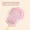 Color-changing Little Dinosaur Prince Comb Ice Cream Mini Massage Comb Girl Cute Style Air Cushion Comb Portable Hair Comb 2