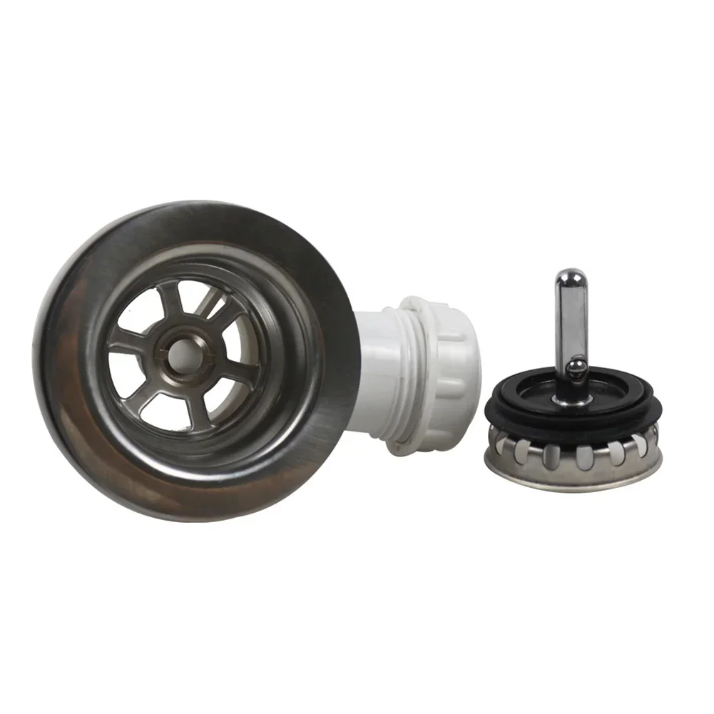 Sink Strainer Stainless Steel 70mm PP Flange Fits Sink Mini Basket Waste Kit 1pc sink filter,kitchen sink filter,sink strainer,kitchen sink strainer