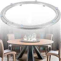 12/14/16 inch Turntable Bearing 360° Heavy Duty Metal Rotating Bearing for Round Dining Table Turntable Max Load Capacity 130Kg 1