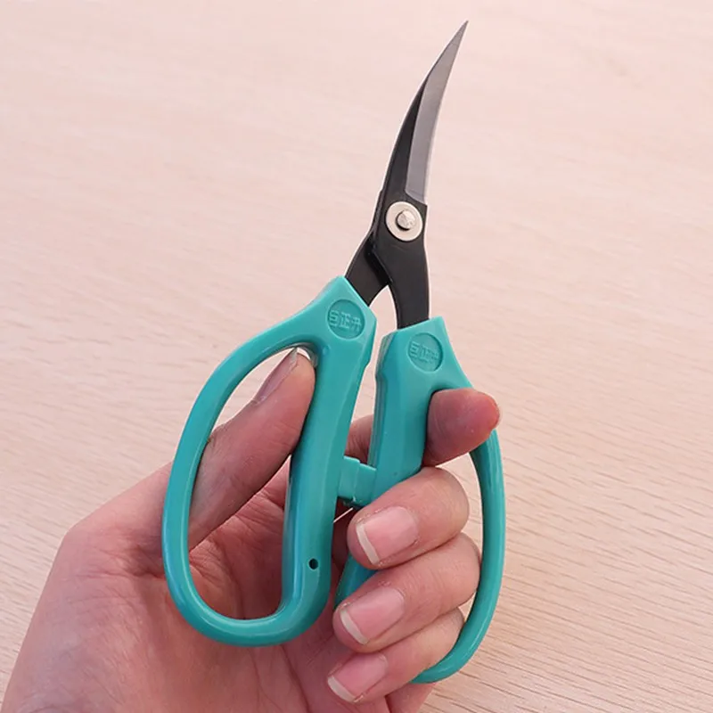 Bent Head Embroidery Scissors Needlework Cutting Fabric Cross Stitch Tailor Sewing Craft Scissors