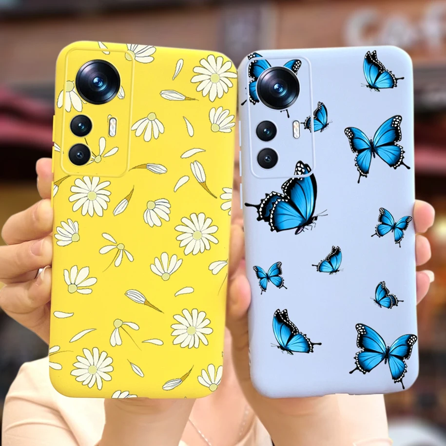 Sunflower Design Silicone Soft Phone Case with Bumper Protection