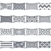 Modern Classic Geometric Grey Cushion 30X50 Datura  Sofa Living Room Home Decoration Pillow Case Throw 1