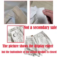 Korean Denim Holes Shorts For Women  Fashion High WaistWide Leg Short Jeans Female Designer Casual Street Short 2025 New Trend - Image 2
