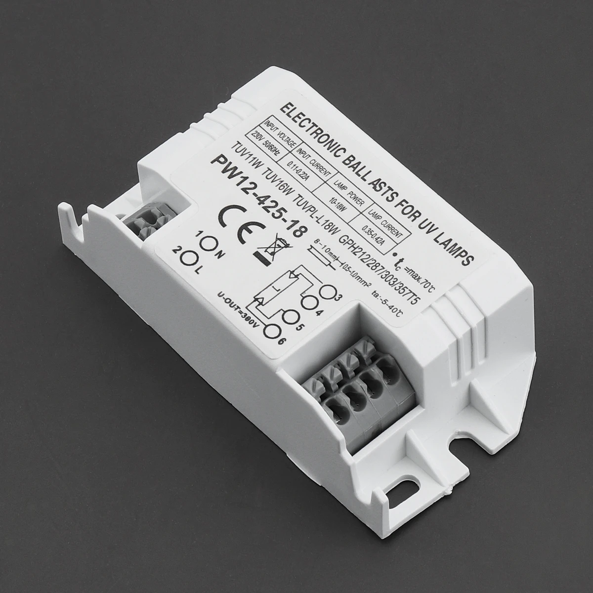 Electronic Ballast 10-18W 220V Universal For G23 G10q G5 UV Lamp UVC Tube Sterilizing Lamps