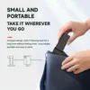 130000RPM Electric Air Dust Collector,for Cleaning Keyboard & PC 3-speed Adjustable Rechargeable Cordless Jet Drying Hair Dryer 5
