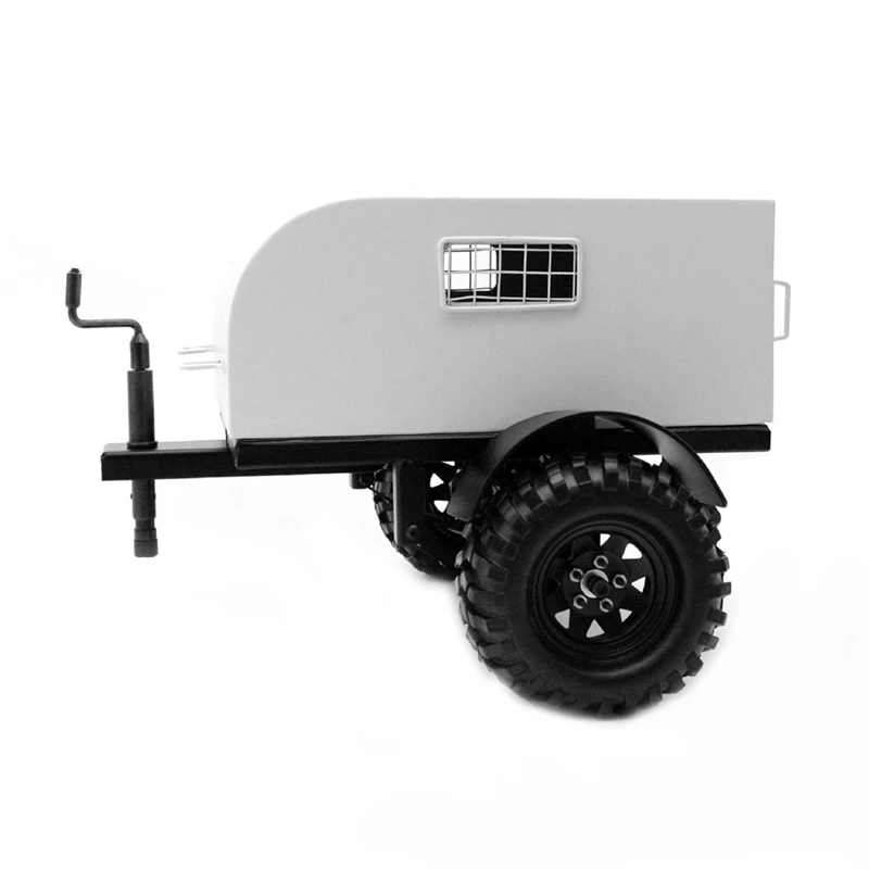 

Металлический одноосевой прицеп, рамка прицепа, имитация фрикциона, металлический автомобиль для 1/8 1/10, имитация прицепа, фрикцион D90 SCX10