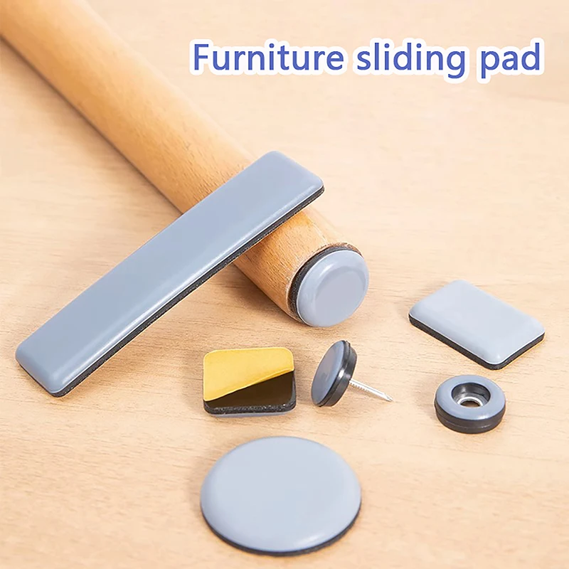 

4Pcs Floor Protection Furniture Sliding Pad Home Table And Chair Feet Pads
