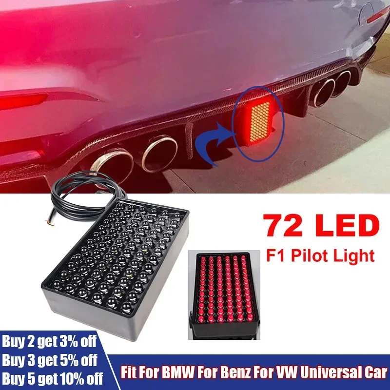 72-LED-Brake-Light-For-Accessories-F1-Pilot-Light-LED-Brake-Lights-Rear ...