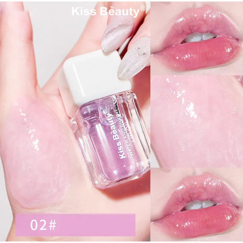 6ml Clear Jelly Lipolie Hydraterende Niet-plakkerige Sexy Plumping Lip Glow Gloss Lip Glazuur Getinte Mode Lippenstift make-up Lipverzorging_voghion.com