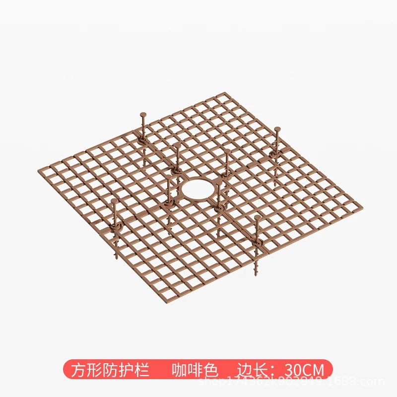 Brown Square 30cm