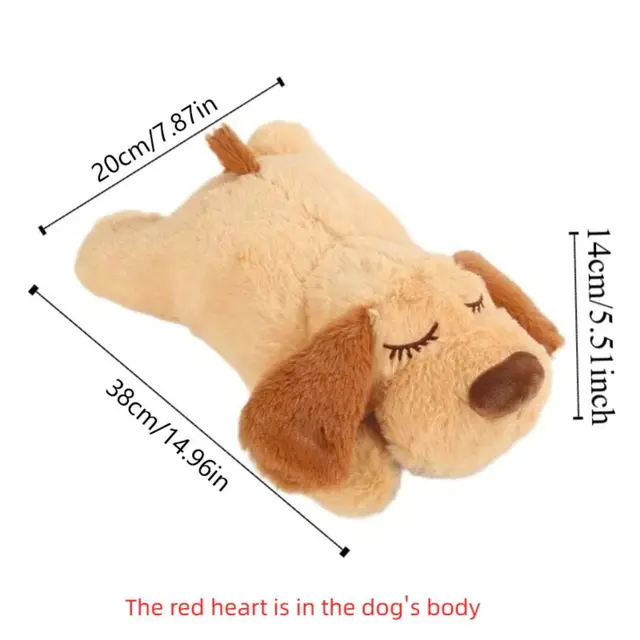 Sleep Aid Heartbeat Plush Toy for Dogs 5