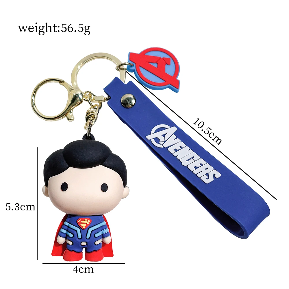  Marvel Spider-Man Kawaii Soft Touch PVC Key Holder : Clothing,  Shoes & Jewelry