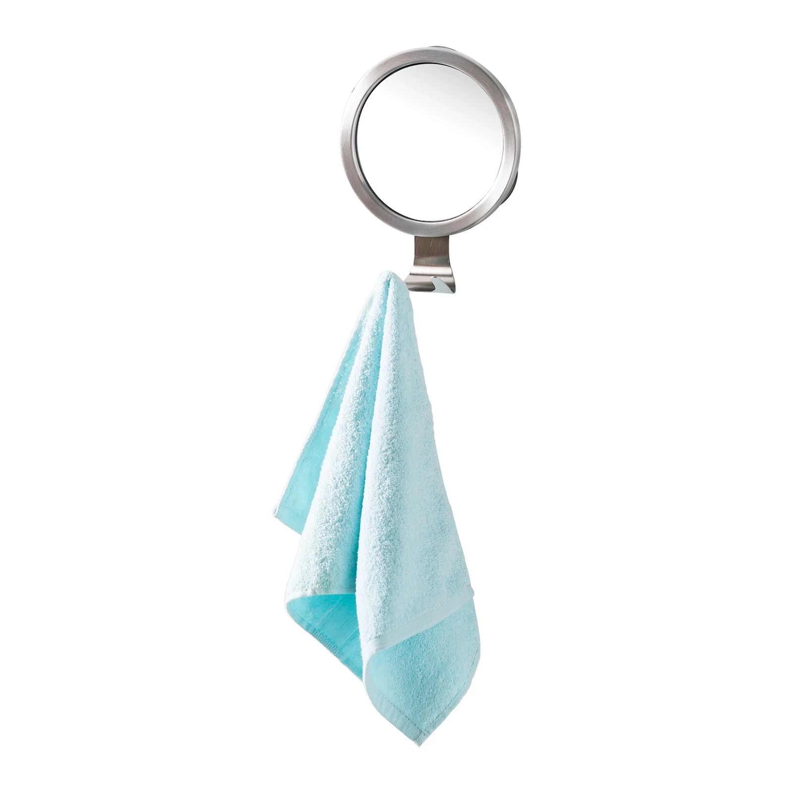 Bathroom Mirror Fogless Shower Shaving Mirror with Suction Cup Washroom Wall Mount Anti Fog Makeup Mirror Bathroom Accessories