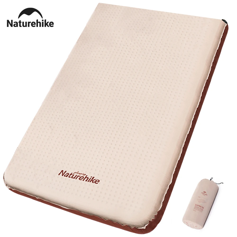 Naturehike Air Mat Ultralight Elasticity Sponge Automatic Inflatable Mat Portable Folding Outdoor Camping Air Mattress 2025