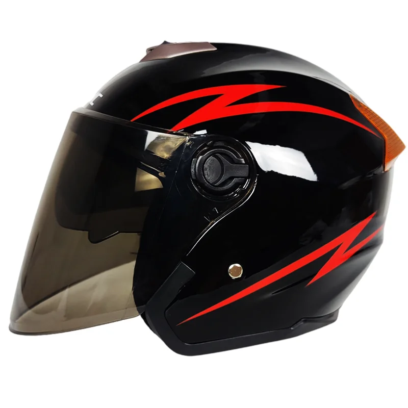 

Men Motorbike Helmet Motocicleta Patinete Electrico Helmet Safety Scooter Engine Pinlock Casque Moto Modulable Casco De Moto