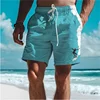 Simple Surfer Pattern Board Shorts Fashion Trend Surfing Enthusiasts 3D Printed Beach Short Casual Oversized Swim Trunks For Men 1