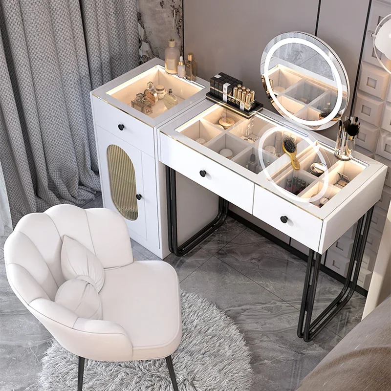 

Minimalist Simple Dressing Table Drawer Nordic Fashion Dressing Table Organizers Nail Cajoneras Dormitorio Library Furniture
