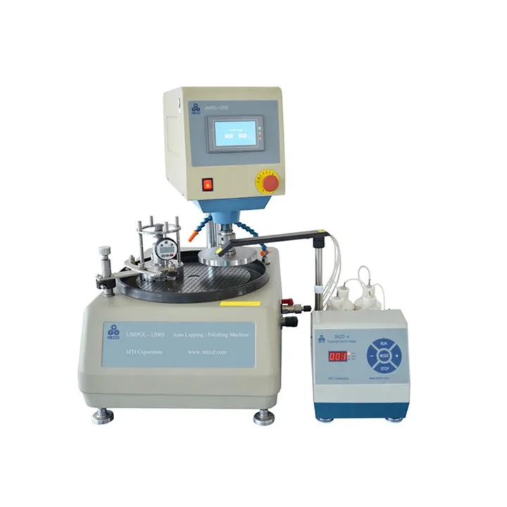 

TMAX brand 12" Pressure Controlled Auto Lapping and Polishing Machine with Optional Auto Slurry Feeder