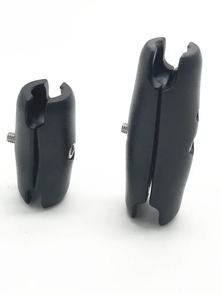 65mm or 95mm Double Socket Arm For 1 Inch Ball Bases For Gopro Camera Bicycle Motorcycle Phone Holder Ram Mount