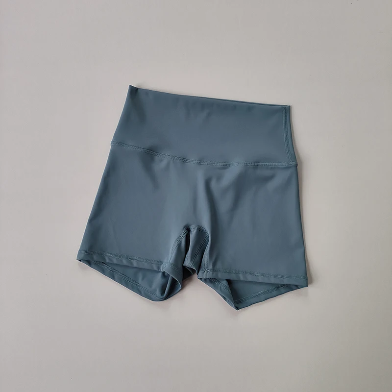 thumbnail image 1 of Pantalones cortos deportivos de Yoga, pantalones cortos ajustados elásticos de tres partes, sensación desnuda, cintura alta, levantamiento de cadera, correr, Yoga, pantalones calientes, 1 of 6
