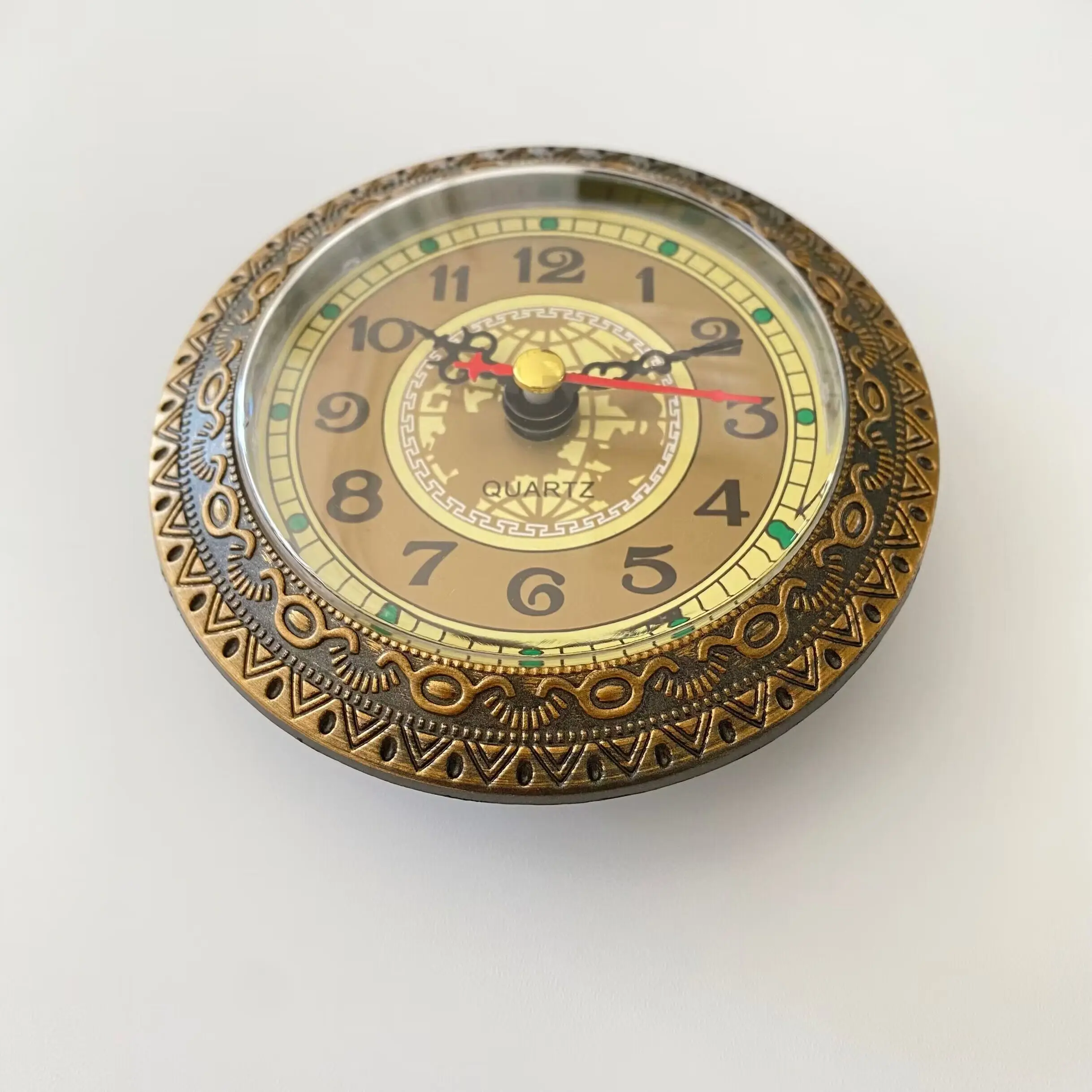 92MM Round Clock Insert Battery Quartz Movement Mechanism FIT-UP with Arabic Numerals DIY Making Kits