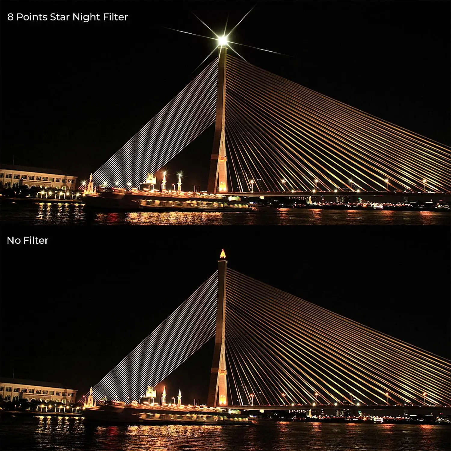 K&F Concept 67mm Star Filter for Lens 4-8 Points Variable Filter 82mm 77mm 52mm 58mm 72mm 67mm star focus filter camera 5