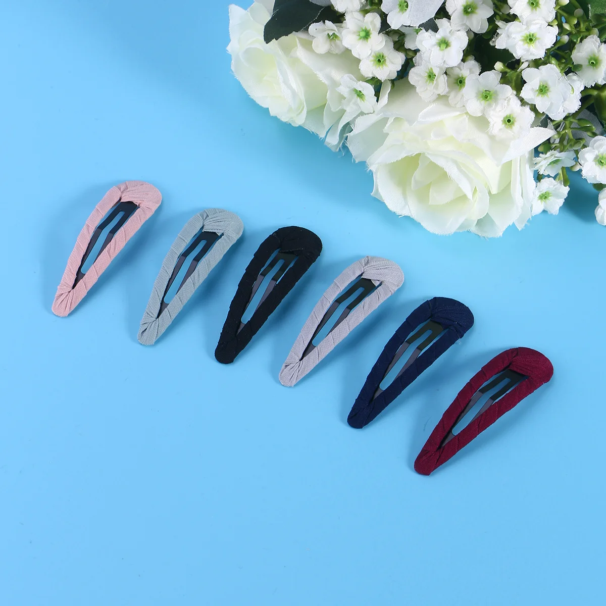 

10 Pcs Hair Volume Clip Cloth Accessories Bang Rollers Clips Hairclips for Woman Metal Barrettes