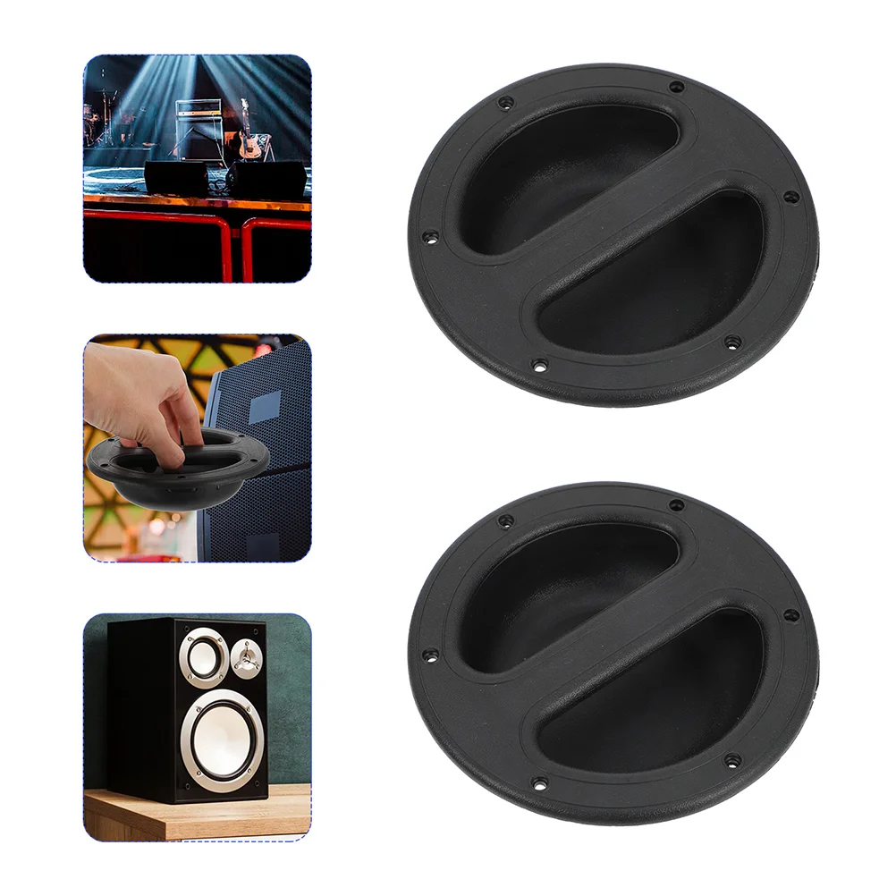 

8 Pcs Portable Speaker Handle Speakers Professional Audio Accessories Abs Case Handles