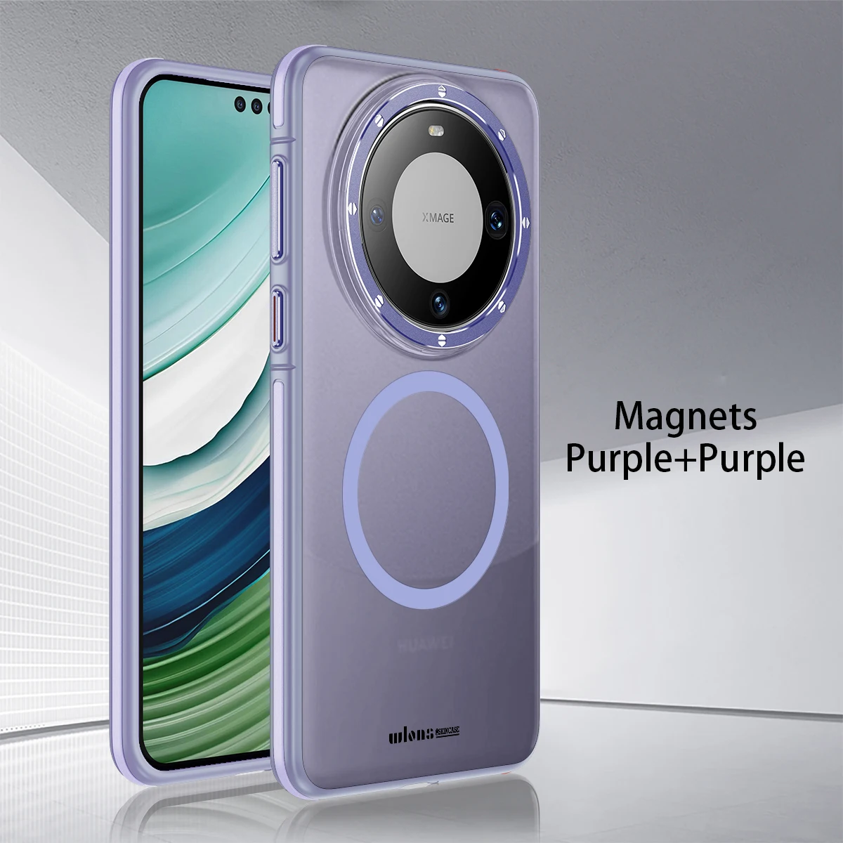 Ultra-Resilient Splicing Skin Sensation Armor Case with MagSafe Compatibility - Shockproof Hybrid Back Cover