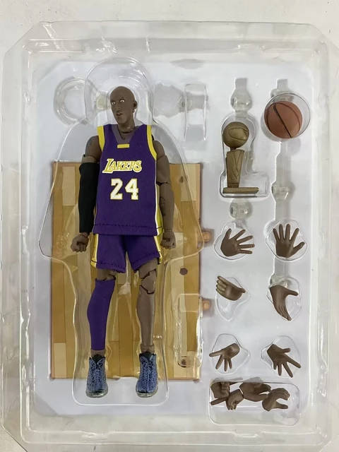 Basketball Association Kobe James Action Figure Basketball Star Black Mamba  PVC Collection Thompson Curry Harden Model