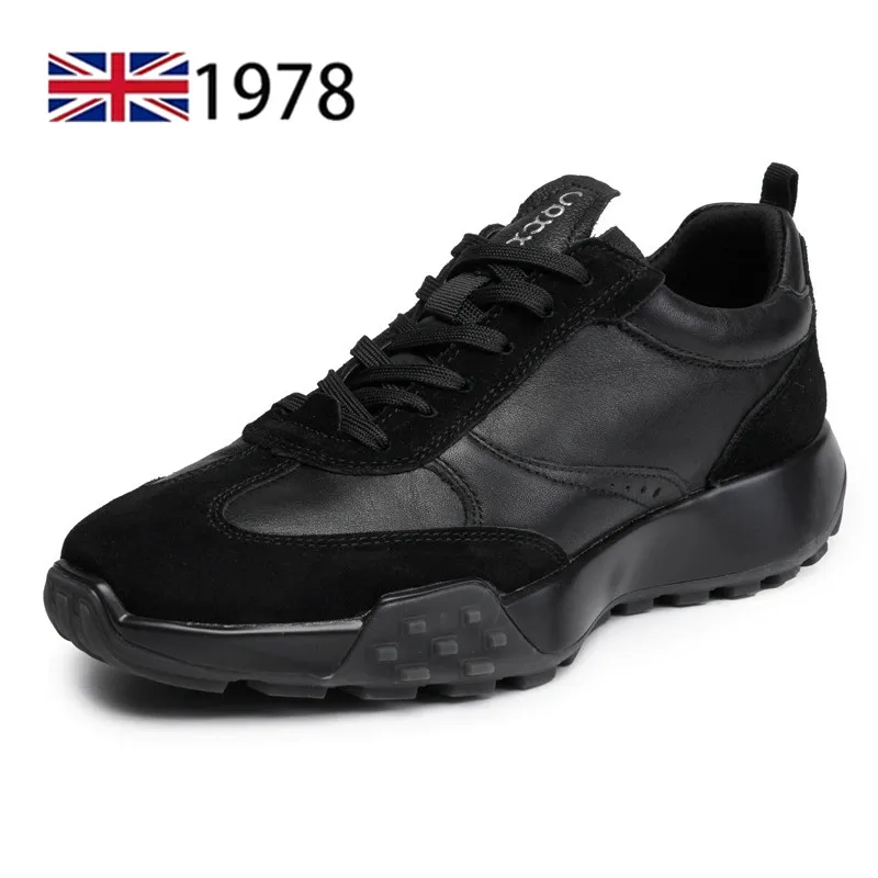 Genuine Leather Men Shoes Sneakers Trend Casual Breathable Leisure Male Sneakers Non-Slip Footwear Vulcanized Shoes