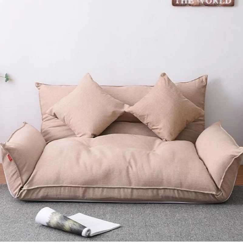 Floor Furniture Reclining Japanese Futon Sofa Bed Modern Folding Adjustable Sleeper Chaise Lounge Recliner For Living Room Sofa