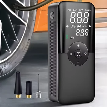 CARSUN Portable Rechargeable Tire Inflator – Digital Air Compressor 1