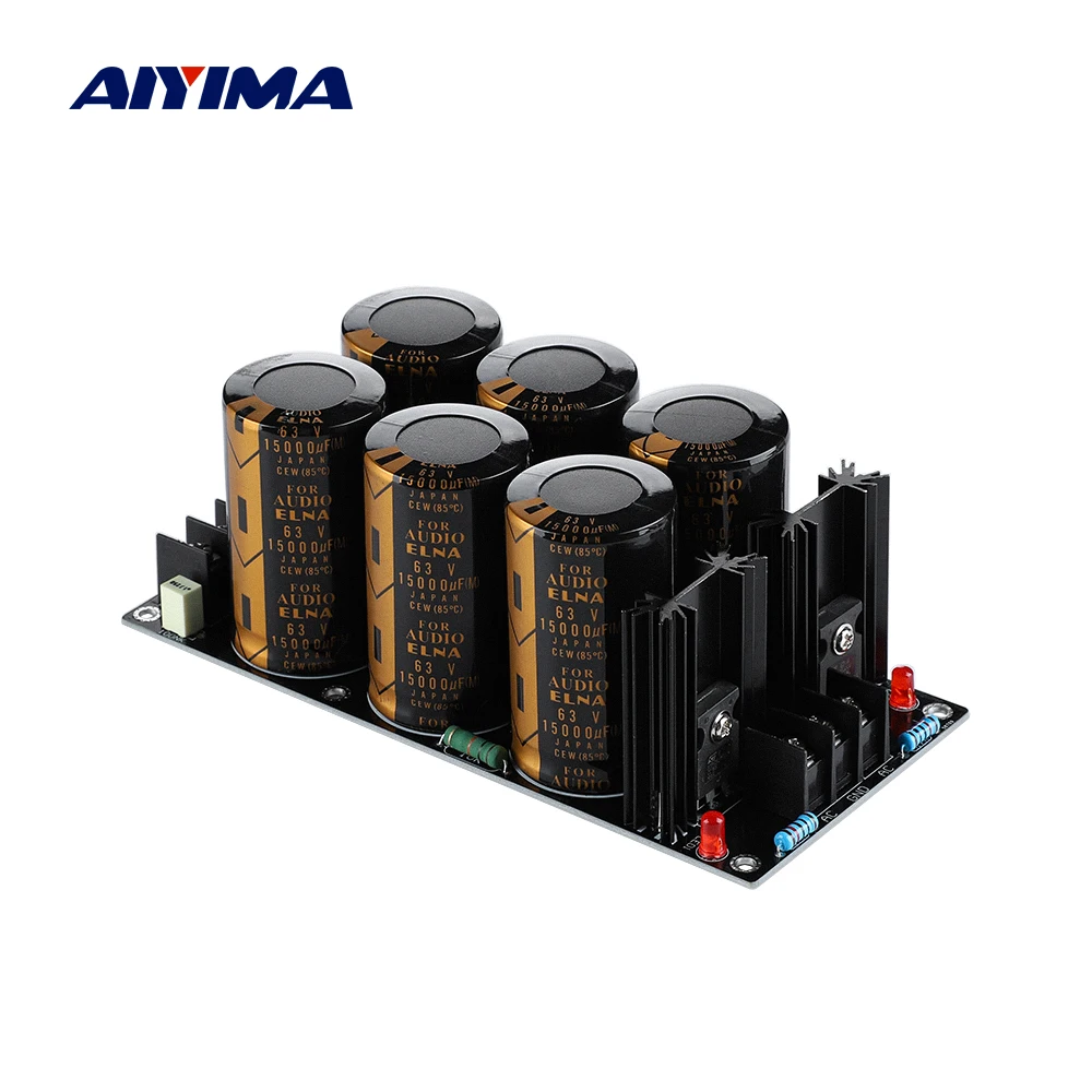 

AIYIMA 120A Rectifier Filter Power Supply 63V 80V 100V 15000UF For Speaker Amplifier Schottky Filter Audio Board Home Theater