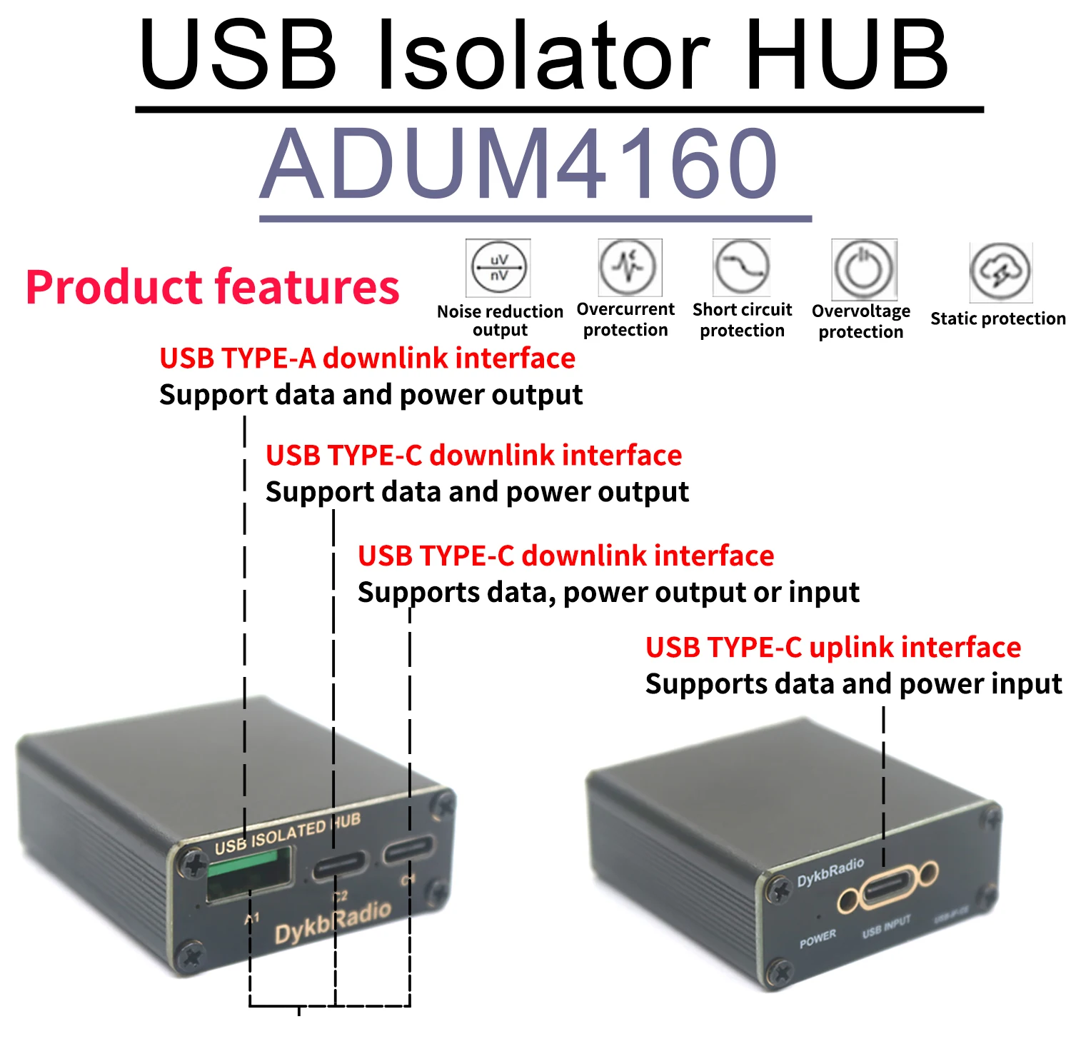 10PCS ADUM4160 ADUM4160BRWZ USB SOP16 Full Speed / Low Speed Digital
