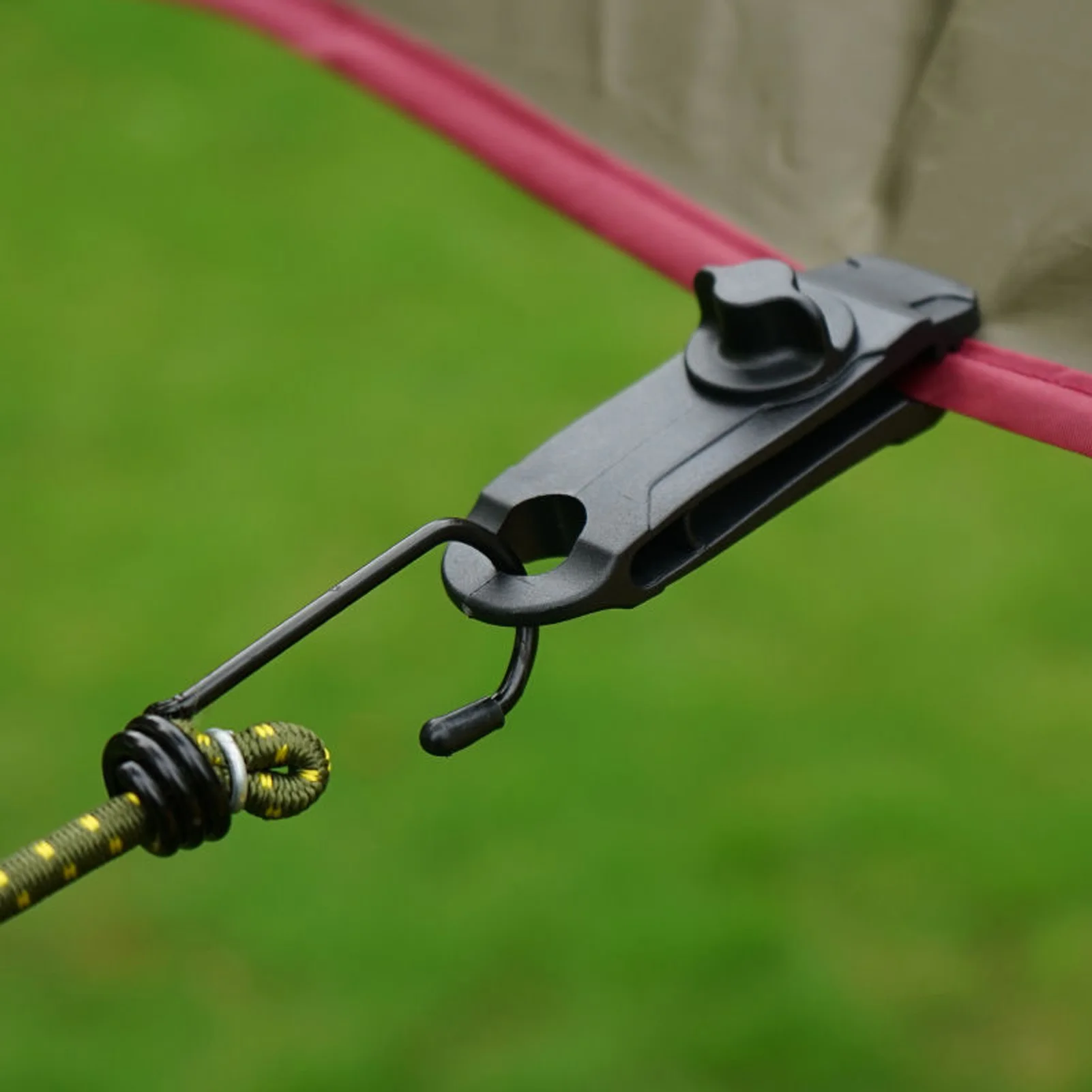 Tent Canopy Clip Windproof Special Tooth Design Outdoor Fixing Hook Buckle for Outdoor Camping  Accessories 4
