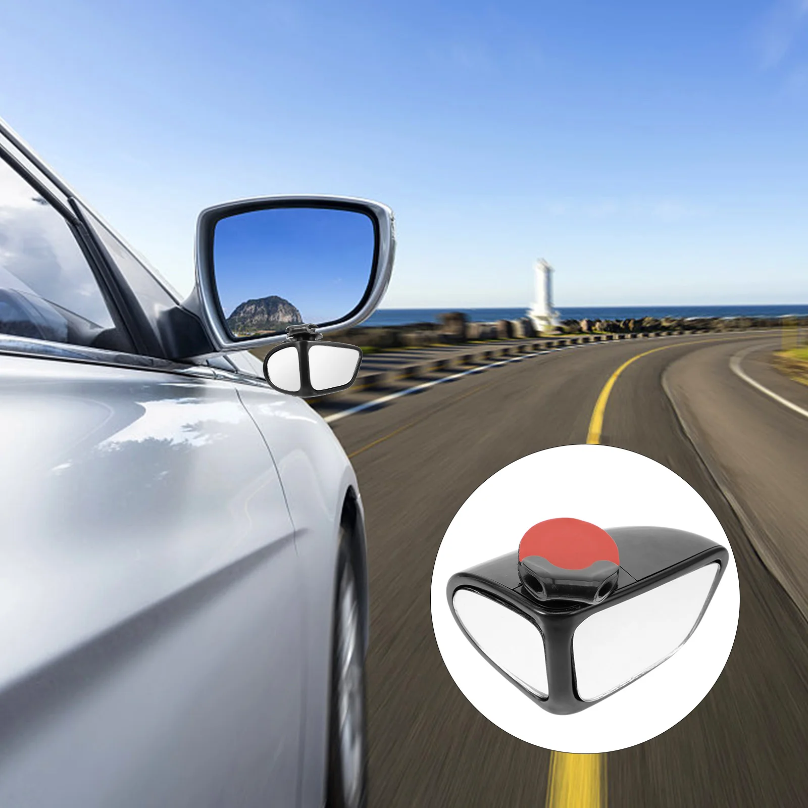 

Car Auxiliary Mirror Rearview Supply Blind Spot Adjustable Automotive Exterior Accessories Glass Baby