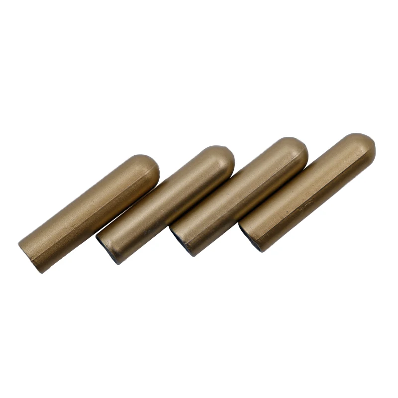 WeiouLace Metal Aglets 25*6mm Zinc Alloy Shoelace Tips Installation Wide Lace Top's Copper Heads Dark Golden Cordones Zapatillas