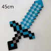 45cm New Game Foam Sword Shovel Knife Weapons Brinquedos Action Figure Game Model Diamond EVA Toys 1