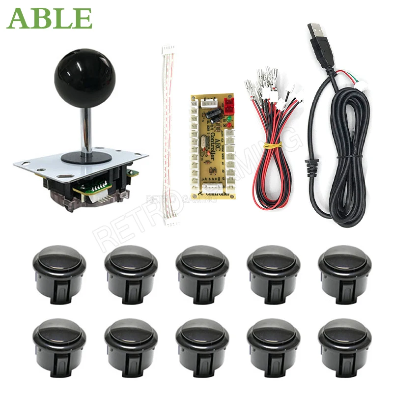 Arcade Parts Diy Kit USB Zero Delay Encoder Control Board  jostick arcade Mame Game recalbox rasberry pi arcade box parts