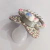 100% Handmake Cute Gray Dog Pattern Adult Baby Pacifier Silicone Adult size Pacifier abdl Daddy Girl 6