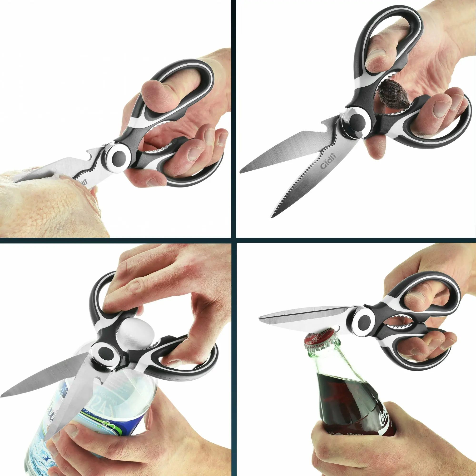 ZK30 Stainless Steel Kitchen Scissors Multipurpose Purpose Shear Tool for  Meat Vegetable Barbecue Tool Scissors Kitchen Supply - AliExpress