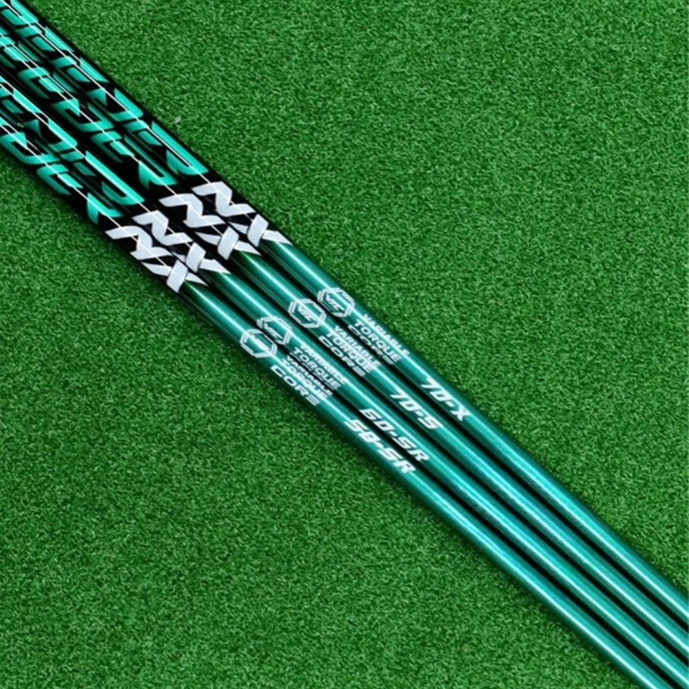 골프 드라이버 샤프트, 그린, 클럽 샤프트, 50/60/70 R/SR/X/S 플렉스, 흑연 샤프트, 조립 슬리브 및 그립, 무료 배송