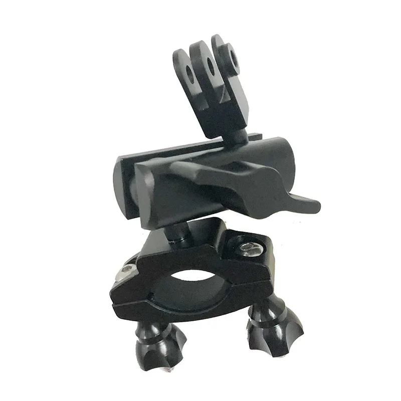 Newest 360 Rotatable Adjustable12-38mm All-Aluminum Handlebar Bike Ski Pole Mount for Go Pro He ro 7 6 5 4 3+ 3 Osmo Action