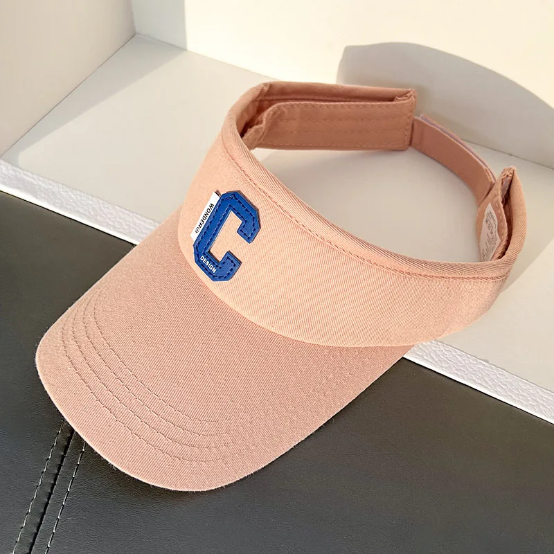 Men Women Summer Visor Hats Empty Top Designer C Golf Hat Fashion Sun Protection Caps New Arrival_voghion.com